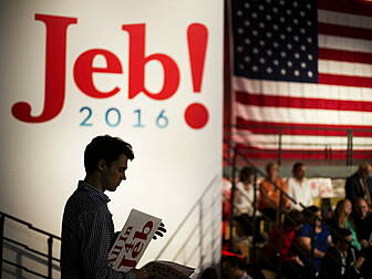 Jeb Bush goes for White House